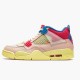 Stockx Union LA x Air Jordan 4 Retro Off Noir Guava IceLight Bone Brigade B Sneakers DC9533 800