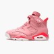 Stockx Air Jordan 6 Retro Aleali May WMNS CI0550 600 Rust Pink Bright Crimson AJ11 Black Sneakers