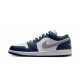 Nike Air Jordan 1 Low Mens Midnight Navy 553558-141 Shoes